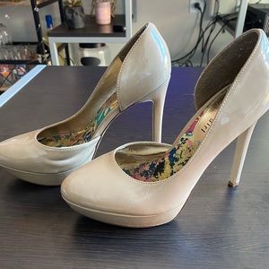 Steve Madden Madden Girl Nude Heel Size 7